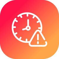 Expired Creative Icon Design vector