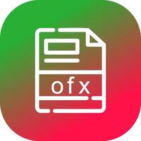 ofx Creative Icon Design vector