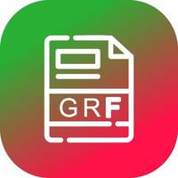 GRF Creative Icon Design vector