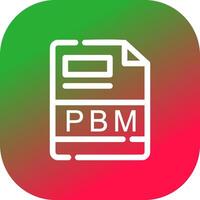 PBM Creative Icon Design vector