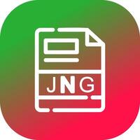 jng creativo icono diseño vector