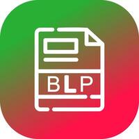 BLP Creative Icon Design vector