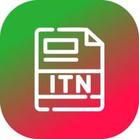 ITN Creative Icon Design vector