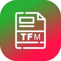 TFM Creative Icon Design vector