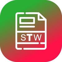 STW Creative Icon Design vector