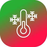 diseño de icono creativo de temperatura vector