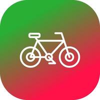 Bicycle Creative Icon Design vector