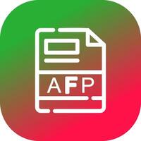 AFP Creative Icon Design vector