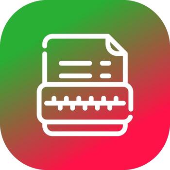 Código Postal archivo creativo icono diseño vector