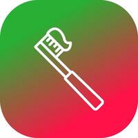 Toothbrush Creative Icon Design vector