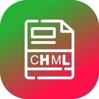 chml creativo icono diseño vector