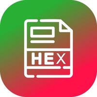 HEX Creative Icon Design vector