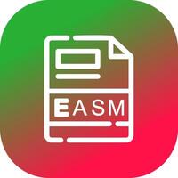 EASM Creative Icon Design vector