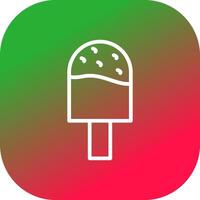 diseño de icono creativo de helado vector