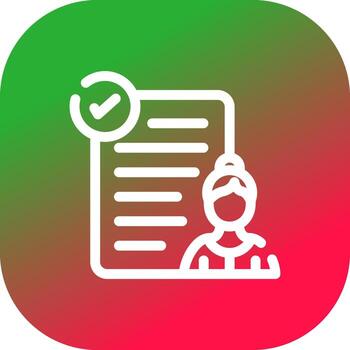 Task Based User Testing Creative Icon Design vector
