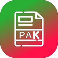 PAK Creative Icon Design vector