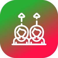 Same Approach Creative Icon Design vector