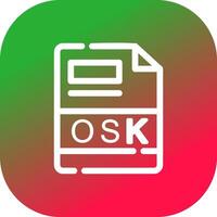 OSK Creative Icon Design vector