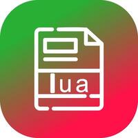 lua Creative Icon Design vector