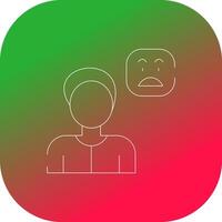 Oh No Creative Icon Design vector