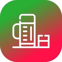 Thermos Creative Icon Design vector