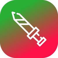 Sword Creative Icon Design vector