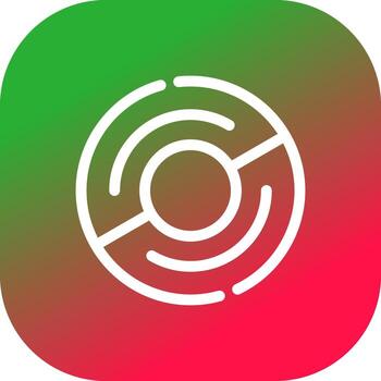 diseño de icono creativo de cd vector