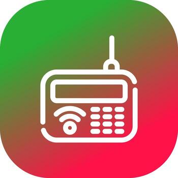 intercomunicador creativo icono diseño vector