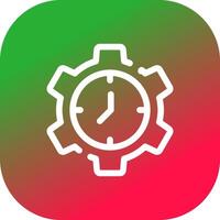 Time Management Creative Icon Design vector