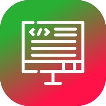 Code Creative Icon Design vector