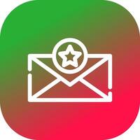 diseño de icono creativo de correo vector