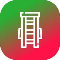 Ladder Creative Icon Design vector