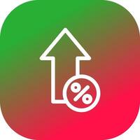 Increase Creative Icon Design vector