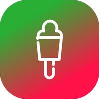 Ice Cream Creative Icon Design vector