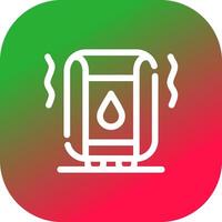Humidifier Creative Icon Design vector