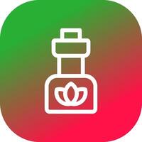 Mouthwash Creative Icon Design vector