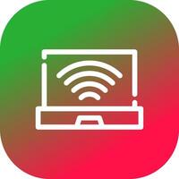 Wifi Creative Icon Design vector