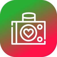 Camera Creative Icon Design vector