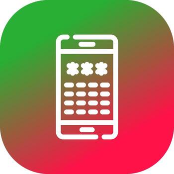 diseño de icono creativo de código pin vector