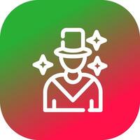 Magician Creative Icon Design vector