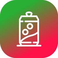 Soda Creative Icon Design vector