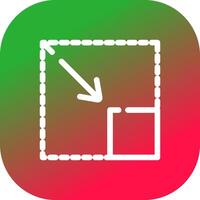 Downsizing Creative Icon Design vector