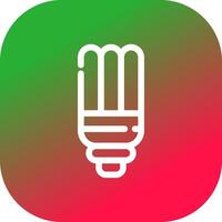 Light Bulb Creative Icon Design vector