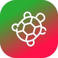 diseño de icono creativo de tortuga vector