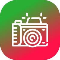 Camera Creative Icon Design vector