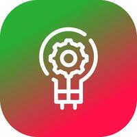 Idea Generation Creative Icon Design vector