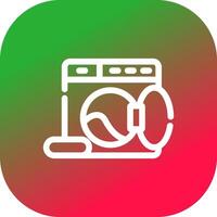 Laundry Creative Icon Design vector