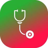 Stethoscope Creative Icon Design vector