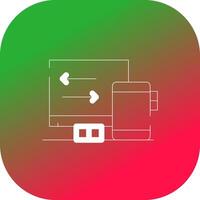 Digital Platform Creative Icon Design vector