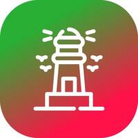 Lighthouse Creative Icon Design vector